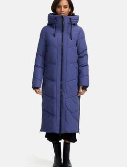Marikoo Winterjacke Nadaree XVI Stepp Mantel mit großer Kapuze