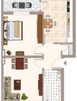 Demnächst frei! 2-Zimmer-Wohnung in Mönchengladbach Rheydt - Mönchengladbach
