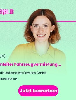 Teamleiter (m/w/d) Fahrzeugvermietung MABI - Kaiserslautern