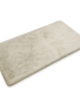 OTTO home Badematte Lennja, Höhe 25 mm, rutschhemmend beschichtet, fußbodenheizungsgeeignet, Polyester, rechteckig, Badteppich, getuftet, Uni, antirutsch, flauschig wie Kaninchenfell