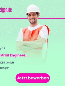 Industrial Engineer (m/w/d) - Tuttlingen