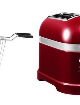 KitchenAid Toaster Artisan 5KMT2204ECA LIEBESAPFEL-ROT, 2 kurze Schlitze, für 2 Scheiben, 1250 W, mit Sandwichzange
