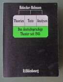 Das deutschsprachige Theater seit 1945 (1974, Abeitsbuch Sek.II) in 48155