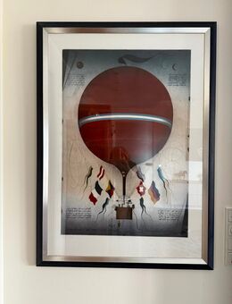 Gerahmter Kunstdruck - Siegburg Zentrum