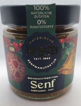 weihnachtlicher Kardamom Zimt Senf 180ml - Görlitz Zentrum