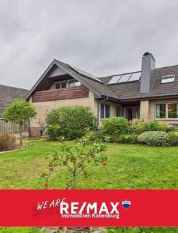 Architektenhaus mit Charakter und Energieeffizienz - Viel Platz für Familie, Arbeiten und Wohnen - Scheeßel