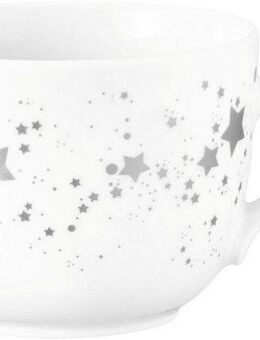 Seltmann Weiden Tasse Liberty - Silver Stars, Porzellan, Kaffeeobertasse 0,26 l