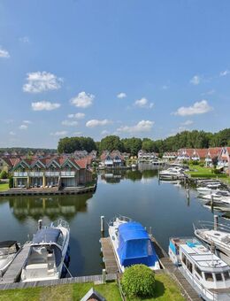 Drei Etagen, fünf Zimmer, direkter Wasserzugang - Ferienhaus im Hafendorf Rheinsberg - Rheinsberg