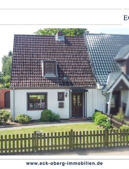 Doppelhaushälfte mit Potenzial - Ruhige Lage, schöner Garten, nahe Einfelder See - Neumünster