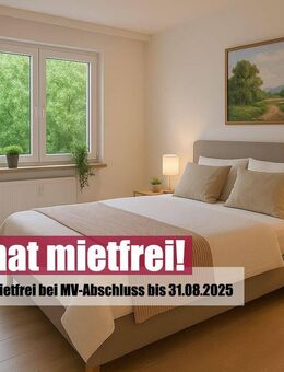 Plattenbau mal anders – Großzügig wohnen mit 30m² WZ, zwei Bädern & Balkon - einen Monat kaltmietfrei bei MV-Abschluss bis zum 31.08.25 - Chemnitz