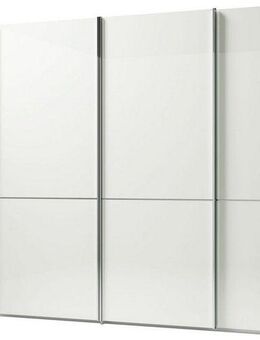 Musterring Schwebetürenschrank Imola W inkl. Einlegeböden und Kleiderstangen, mit Glastüren und Aufleistungen