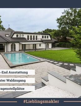 Exklusive Villa || Kaminzimmer & Wellnessbereich || Grünlage - Frechen