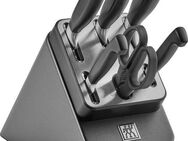 Zwilling Messerblock **** VIER STERNE (7tlg), Made in Germany, selbstschärfender Messerblock, Sonderschmelze