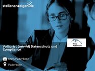 Volljurist (m/w/d) Datenschutz und Compliance - Paderborn