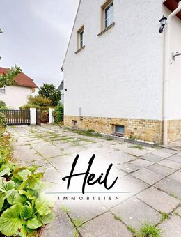 Freistehendes Einfamilienhaus mit großem Garten und vielseitigem Ausbaupotenzial nahe Leipzig - Jesewitz