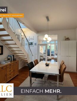 Design trifft Industriedenkmal - Helle Maisonette mit Dachterrasse und Loggia - Engelskirchen