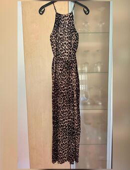 Damen Animal Kleid Gr S About You schwarz braun Neu mit Etikett NP€54,90€ mit Bindegürtel - Dingolfing