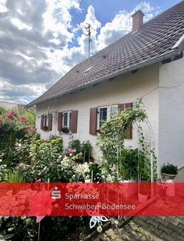 Kleines Einfamilienhaus mit schönem Garten! - Wolfertschwenden