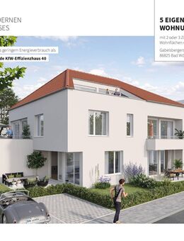 3-Zimmer, Obergeschoss in Bad Wörishofen - Modernität trifft auf gefördertes Effizienzhaus 40! - Bad Wörishofen