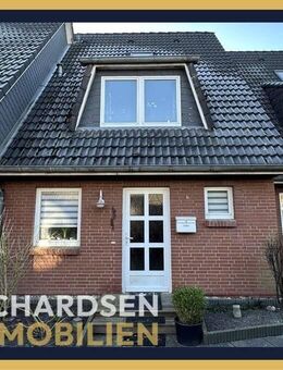Kapitalanlage: Vermietete Reihenhausscheibe mit Stellplatz in ruhiger, zentrumsnaher Sackgassenlage - Leck