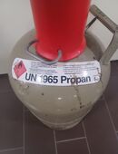 Propangasflasche in 89522