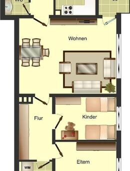 Demnächst frei! 3-Zimmer-Wohnung in Neunkirchen Salchendorf - Neunkirchen (Nordrhein-Westfalen)