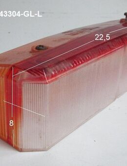 RAR SELTEN! GLAS von Jokon Rückleuchte / Rücklicht Wohnwagen gebr. 43304R7/43304R6/43304R4 LINKS (ohne Sockel) Sonderpreis orange / rot / rot BBS 330 - Schotten Zentrum