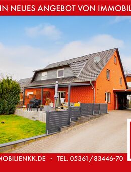 Calberlah: Moderne Doppelhaushälfte mit großer Sonnenterrasse - Calberlah