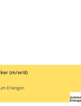 Mechatroniker (m/w/d) - Erlangen