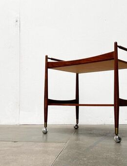Mid Century Teak Serving Cart Teewagen zu 60er 70er Danish Design - Hamburg Hamburg-Nord