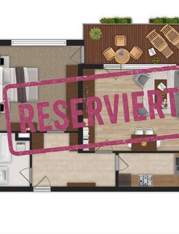 Stadtnah & hell: 2-Zi-Wohnung mit Balkon, Aufzug und TG-Stellplatz - Konstanz