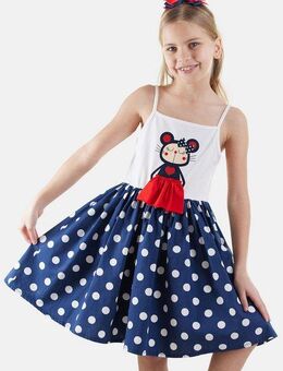 Denokids Sommerkleid Kleid mit Spaghetti-Trägern