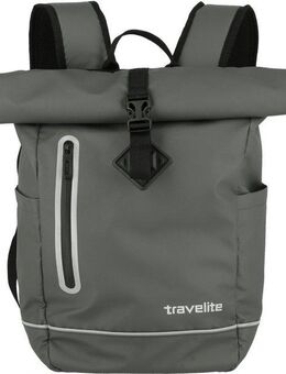 travelite Freizeitrucksack BASICS Roll-Up Rucksack Plane, Wanderrucksack Reiserucksack Streetpack Arbeitsrucksack