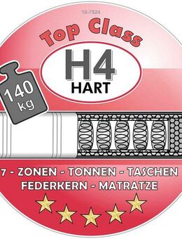 Jockenhöfer Gruppe Boxspringbett Pia, inklusive Strauraum im Fussteil, 7-Zonen-TTFK-Mmatratze, KS-Topper, verschiedene Härtegrade wählbar