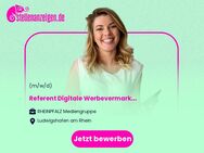 Referent Digitale Werbevermarktung (m/w/d) - Ludwigshafen (Rhein)