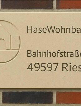 Große Obergeschosswohnung mit 4 Schlafzimmern und einer großen Dachterrasse in Rieste - Rieste