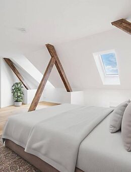 Modernes Wohnen mit Altbau-Charme: 106 m² kernsanierte Dachgeschosswohnung! - Augsburg