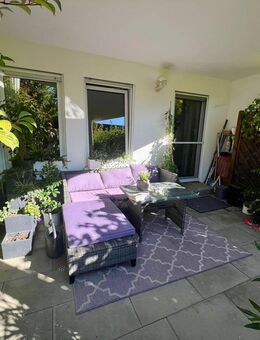Sonnige 3,5Zi.-Wohnung mit EBK, Terrasse, Gartenanteil u. TG-Stellplatz - Ellwangen (Jagst)