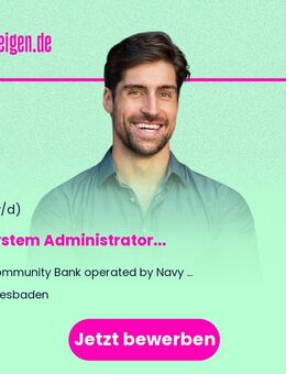 IT System Administrator (m/f/d) - Wiesbaden