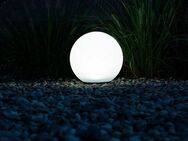 HEITRONIC LED Kugelleuchte Boule, LED fest integriert, Neutralweiß, Leuchtkugel, Kugelleuchte, Außen-Kugellampe
