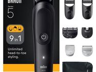Braun Haarschneider Braun All-in-One Series 5, 9-in-1 Set, ultrascharfe Klinge, 120 Min Akku, SkinGuard-Technologie