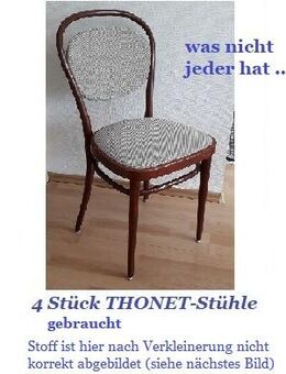 Suche Liebhaber für 4 THONET - Stühle - Nürnberg