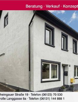 Außergewöhnliches 1-2 Familienhaus mit uneinsehbarem Innenhof und Scheune - Wörrstadt
