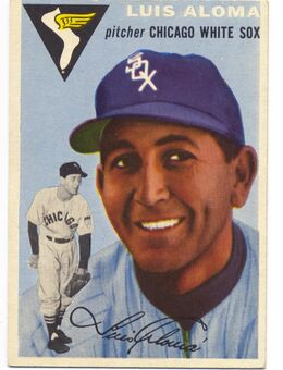 1954 Topps Baseball # 57 LUIS ALOMA Chicago White Socks !Mint/Near Mint! - Ochsenfurt