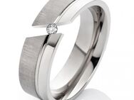 Damen Ring 6 oder 8mm breit Titan DT013 Gravur - Aholming
