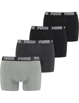PUMA Boxershorts PUMA MEN EVERYDAY BOXER 4P ECOM (Packung, 4er Pack) mit breitem Logo-Webbund
