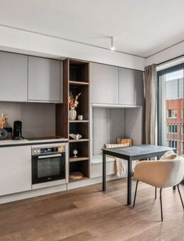 Einziehen und wohlfühlen - Möbliertes 1-Zimmer-Apartment im Neubauprojekt ElevenDecks - Hamburg