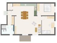 Moderne 3-Zimmer-Wohnung in Kinzig-Nähe, Tiefgarage, Balkon, barrierefrei - Hanau (Brüder-Grimm-Stadt)