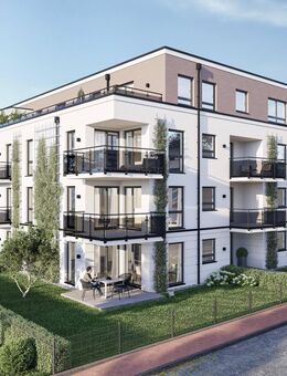 Pfaffenhofen! Neubau! 4-Zimmer Obergeschoss-Wohnung mit 34 m²-Dachterrasse, FBH, Aufzug, TG-Stellplatz, elektrischen Rollläden, Videosprechanlage! - Pfaffenhofen (Ilm)