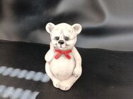 Teddybär Deko Keramik ca. 14cm hoch ca. 8cm breit ca. 7cm lang - Essen